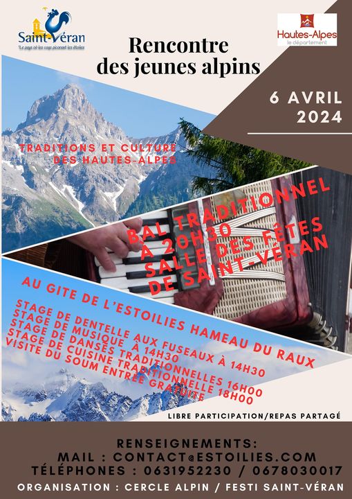 Affiche rencontre jeunes alpins